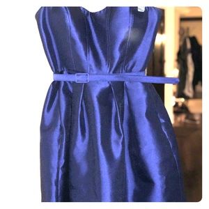 Strapless Eliza J. Purple Dress - Size 10